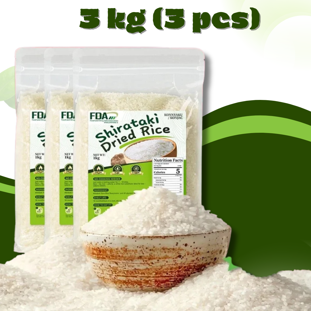 Shirataki Rice Low Carb No-Cook 0 Fat