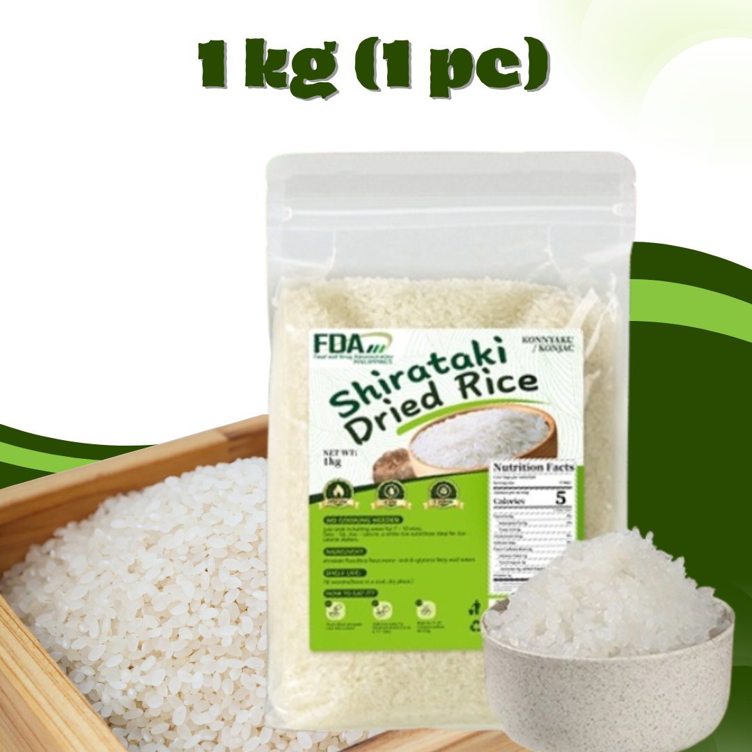 Shirataki Rice Low Carb No-Cook 0 Fat